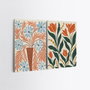 Wallity Cuadros Decorativos sobre Lienzo Multicolor (2 Piezas) 50 x 70 cm